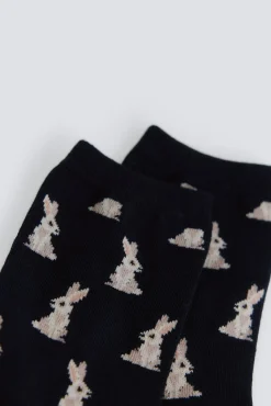Chaussette longue &agrave; lapins