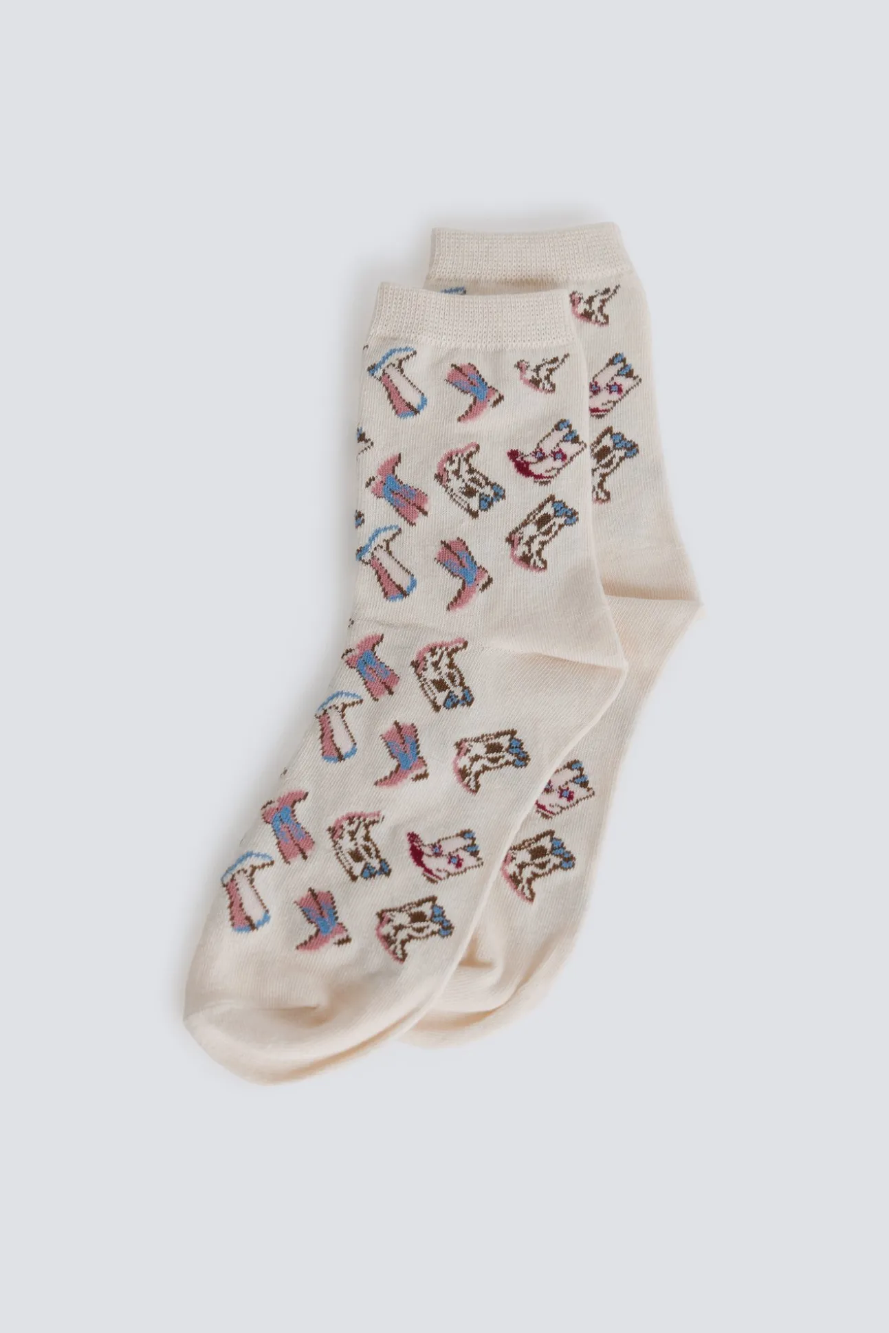 Chaussette longue bottes cowboy