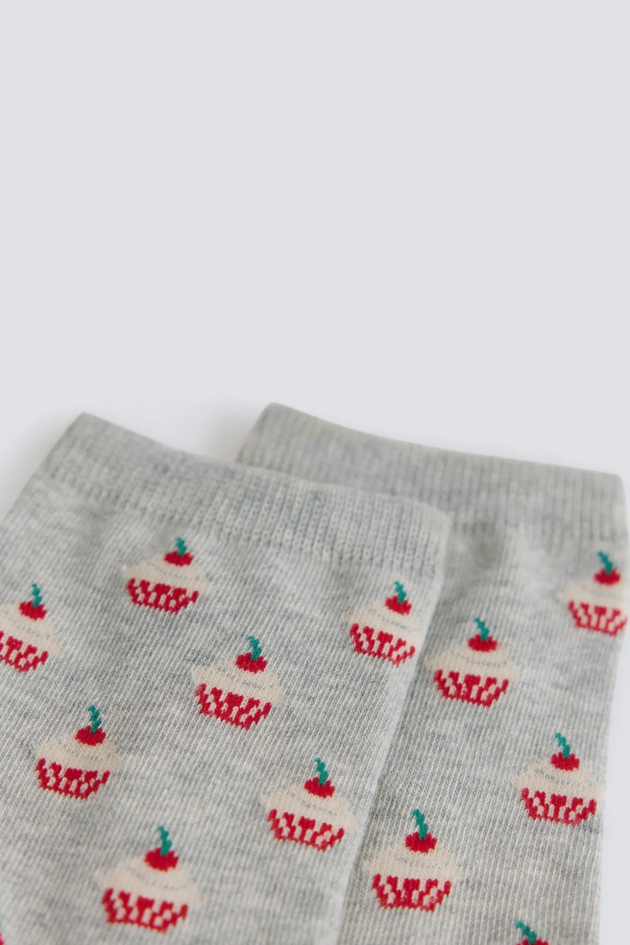 Chaussette longue cupcake