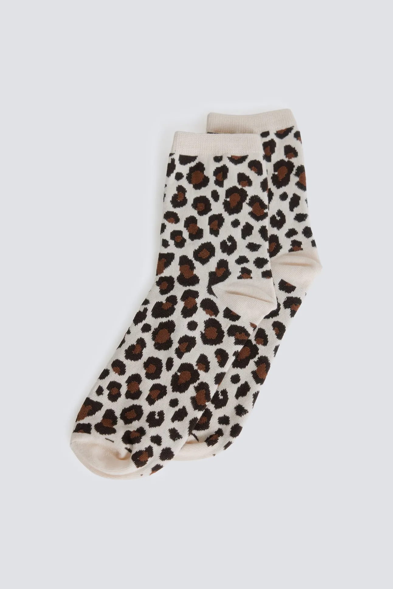 Chaussette longue imprimé animal