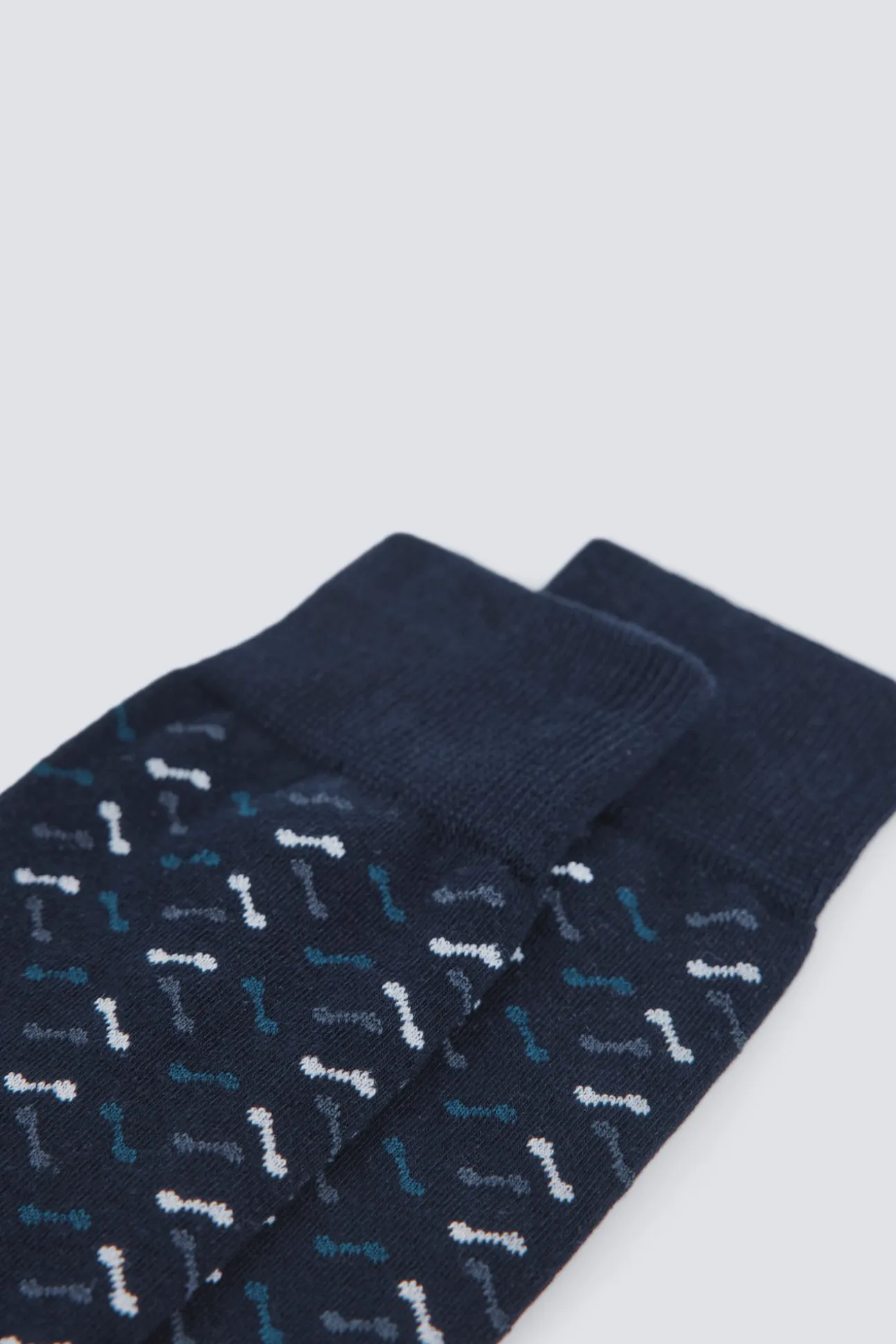 Chaussette longue micro broderies