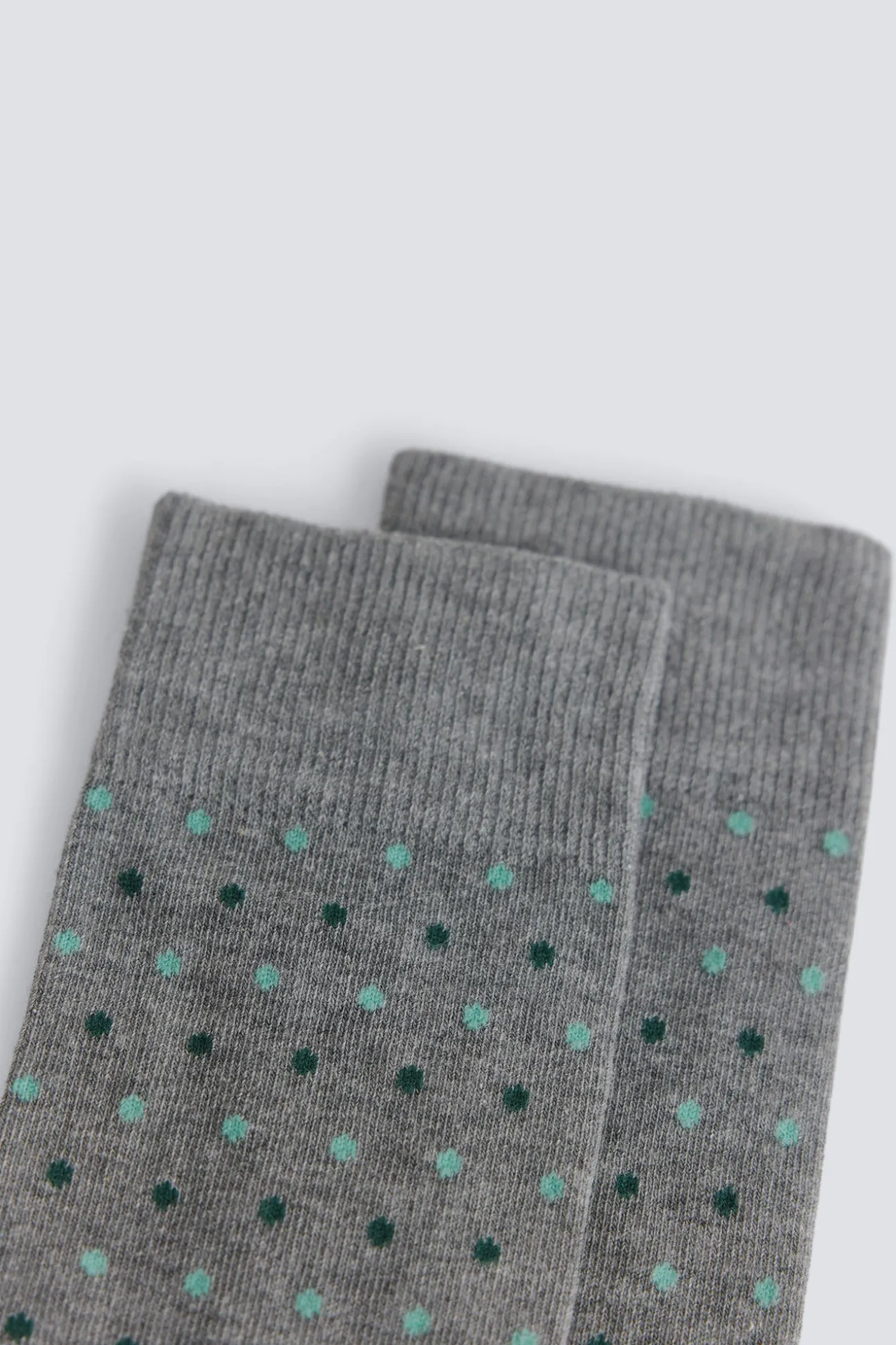 Chaussette longue micro-brodée