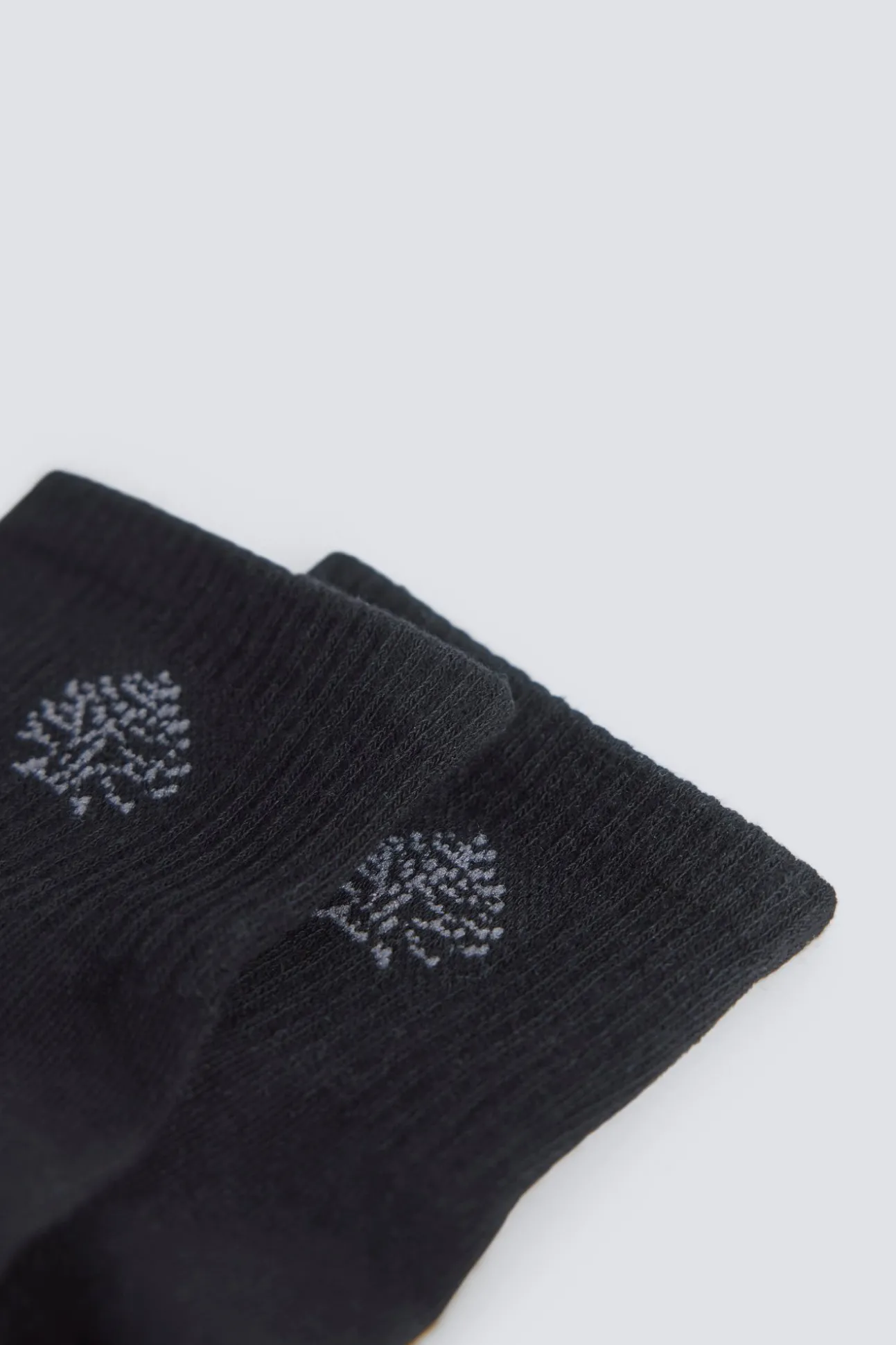 Chaussettes côtelées à la cheville