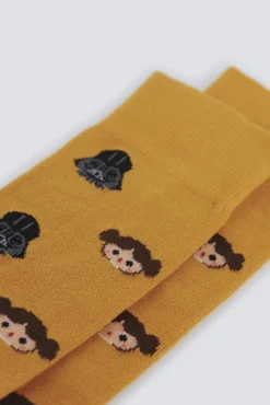 Chaussettes hautes Dark Vador et Leia