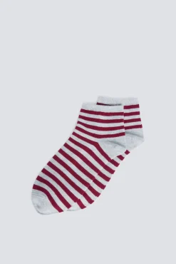 Chaussettes rayures noires