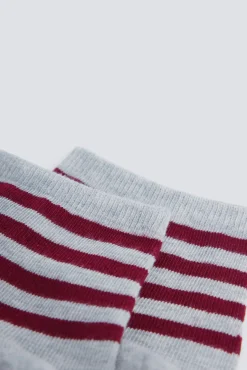 Chaussettes rayures noires