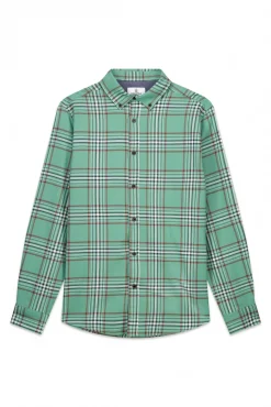 chemise &agrave; carreaux