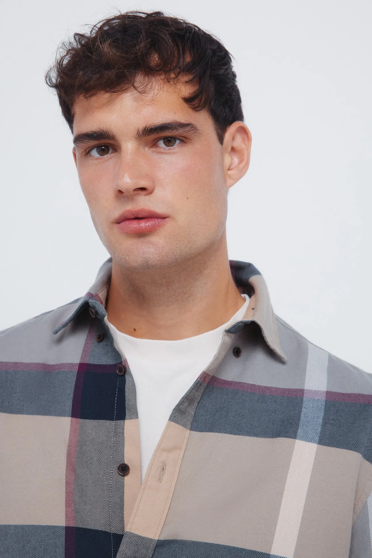 chemise à carreaux