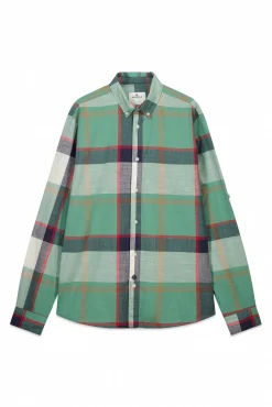 Chemise en coton &agrave; carreaux l&eacute;g&egrave;re