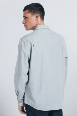 Chemise en coton avec bordure