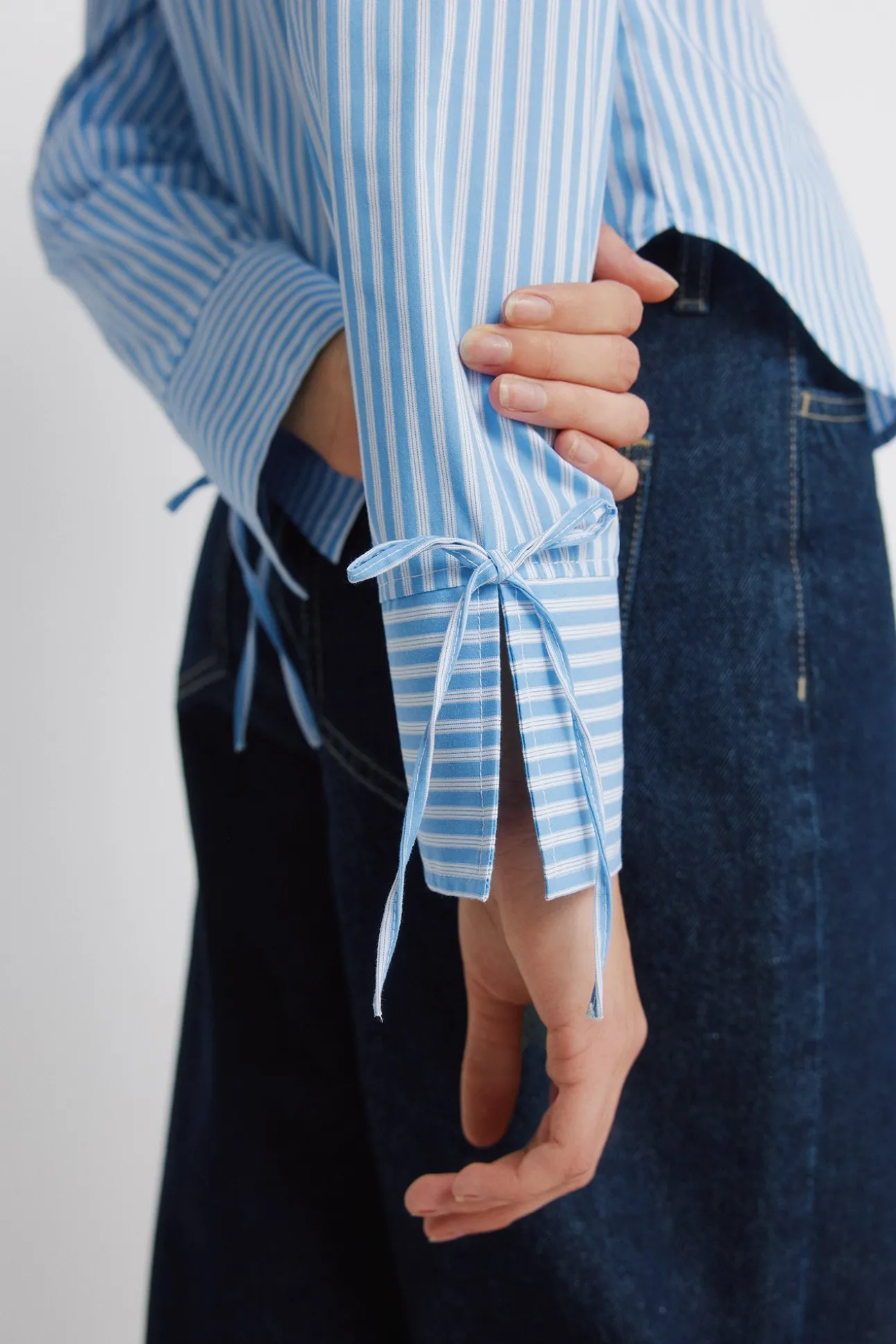 Chemise en coton cintrée