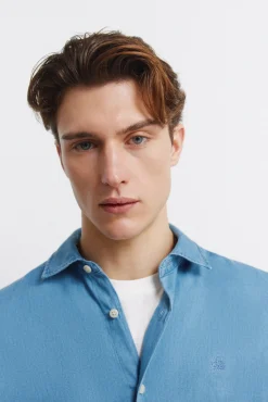 Chemise en denim