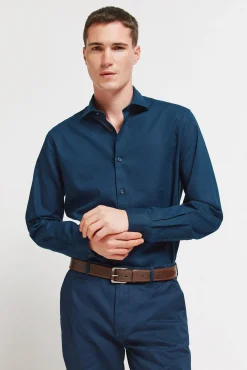 Chemise habillée en lin