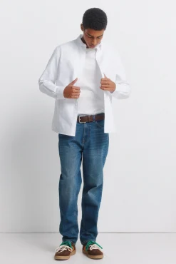 Chemise infroissable en oxford