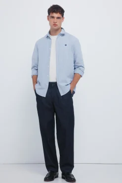 Chemise oxford &agrave; coudi&egrave;res