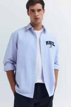 Chemise Oxford brod&eacute;e