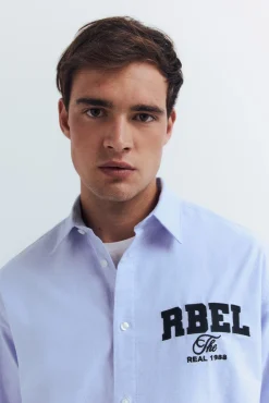 Chemise Oxford brod&eacute;e