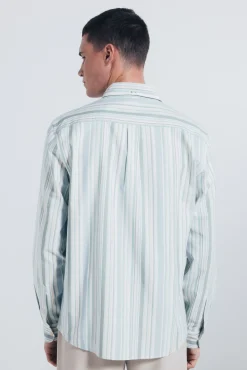 Chemise Oxford rayures