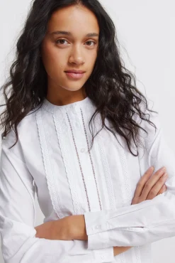 Chemise romantique dentelle