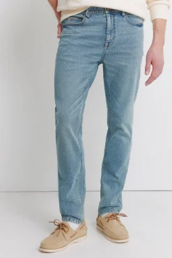 jean skinny d&eacute;lav&eacute; moyen surteint