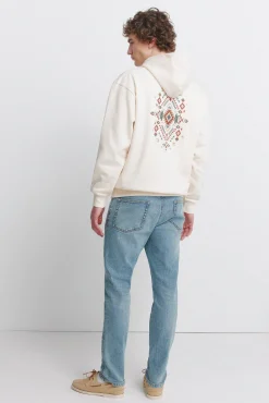 jean skinny d&eacute;lav&eacute; moyen surteint