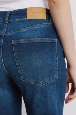 Jeans amples taille haute
