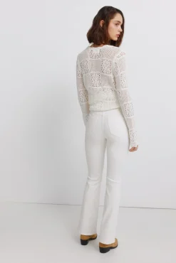 Jeans bootcut couleur