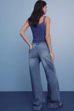 Jeans confort super large