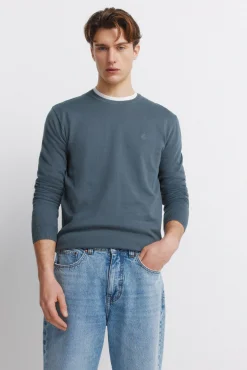 Jeans coupe large surteint