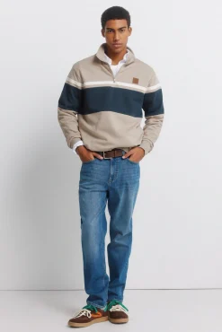 Jeans d&eacute;lavage moyen regular fit