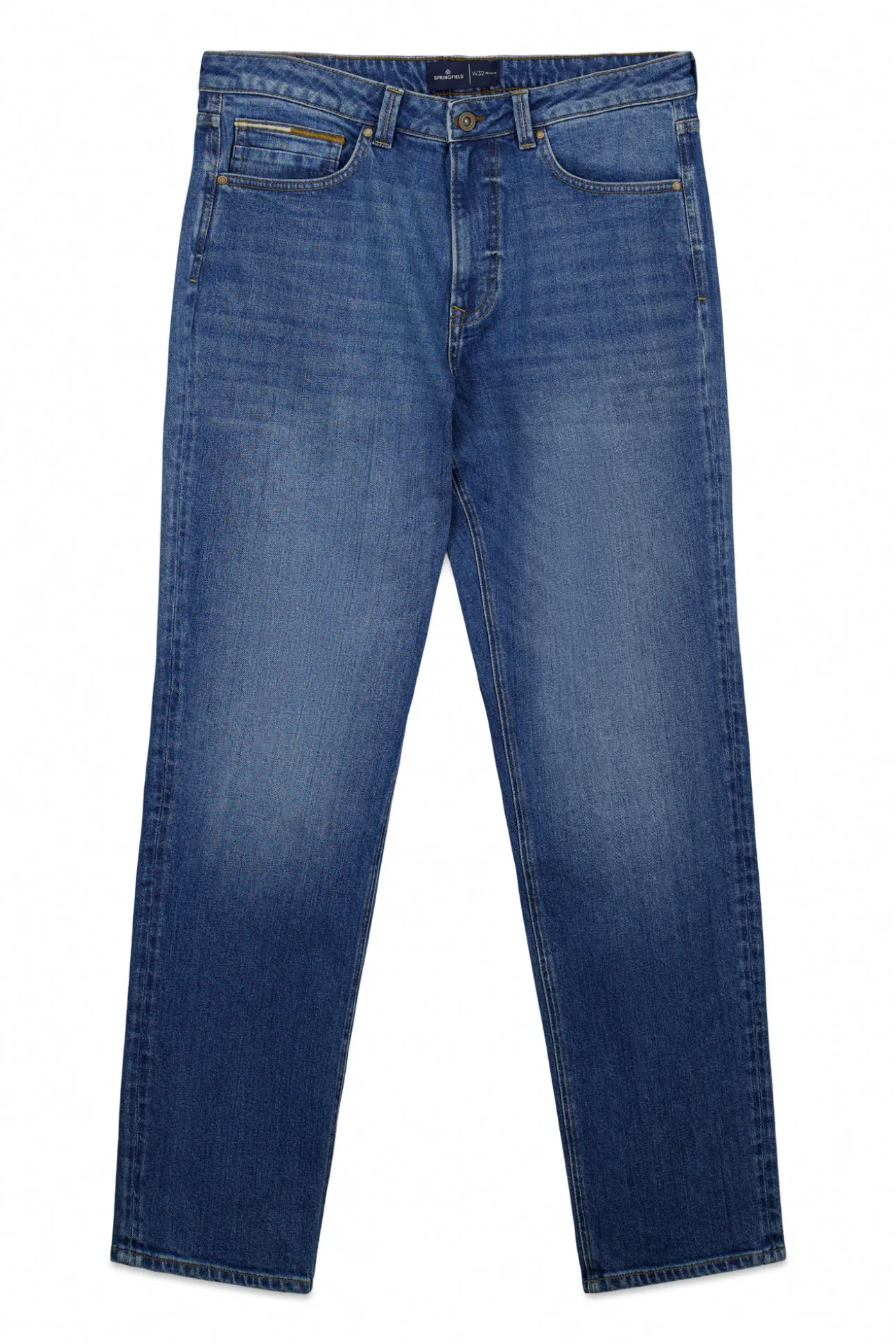 Jeans délavage moyen regular fit