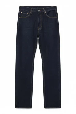 jeans larges d&eacute;lav&eacute;s lav&eacute; d&eacute;sencoll&eacute;