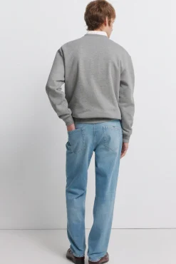 Jeans lavage clair moyen coupe regular