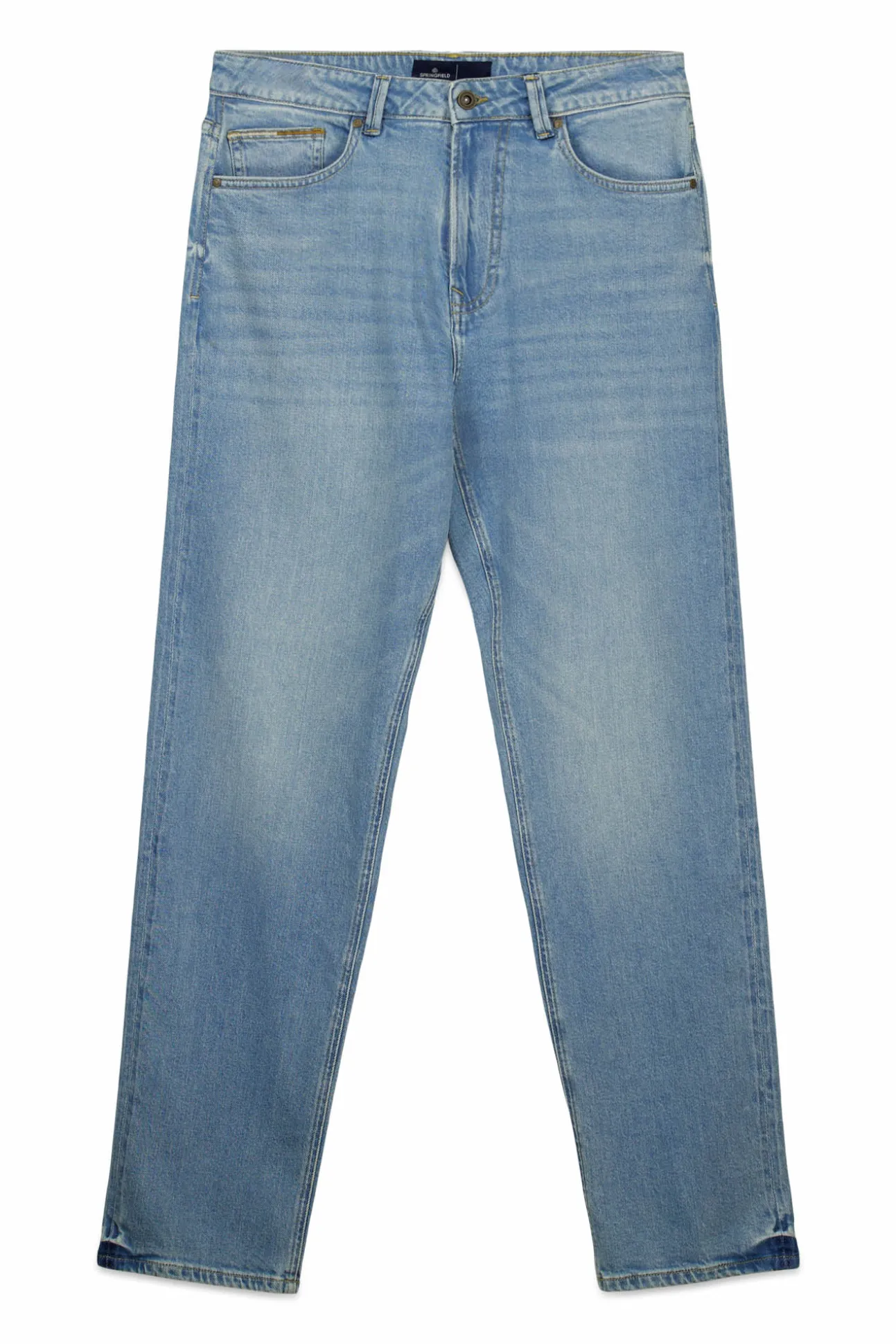 Jeans lavage clair moyen coupe regular