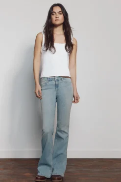 Jeans Low Flare taille moyenne