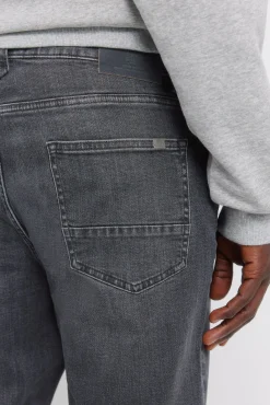 Jeans noir délavé slim fit