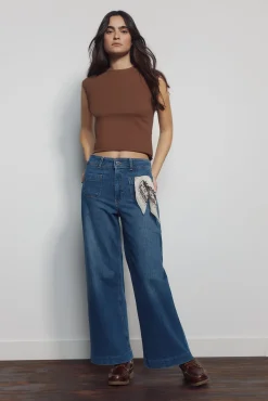 Jeans Sailor coupe cheville
