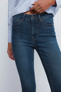 Jeans slim court