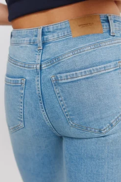 Jeans slim court