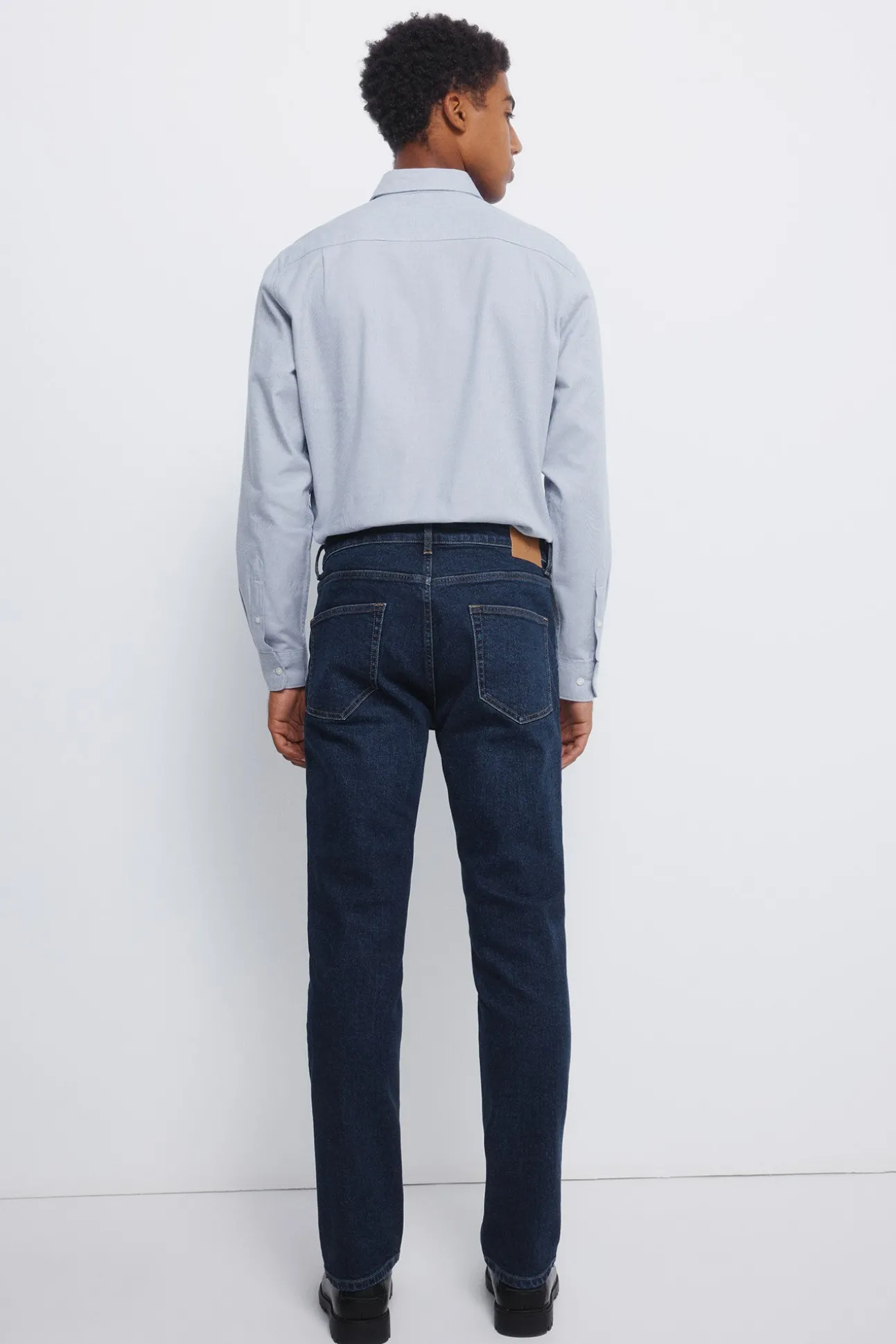 Jeans slim délavé foncé