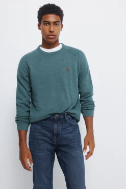 Jeans slim délavé moyennement foncé