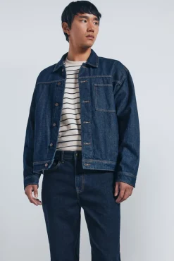 Jeans slim d&eacute;sencoll&eacute;