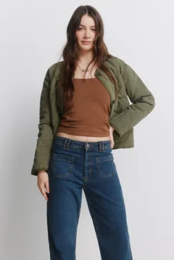 Jeans super large taille haute