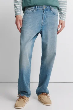 Jeans surteint coupe droite