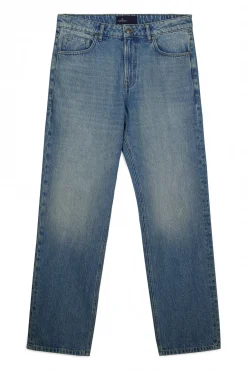 Jeans surteint coupe droite