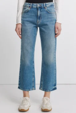 Jeans taille moyenne