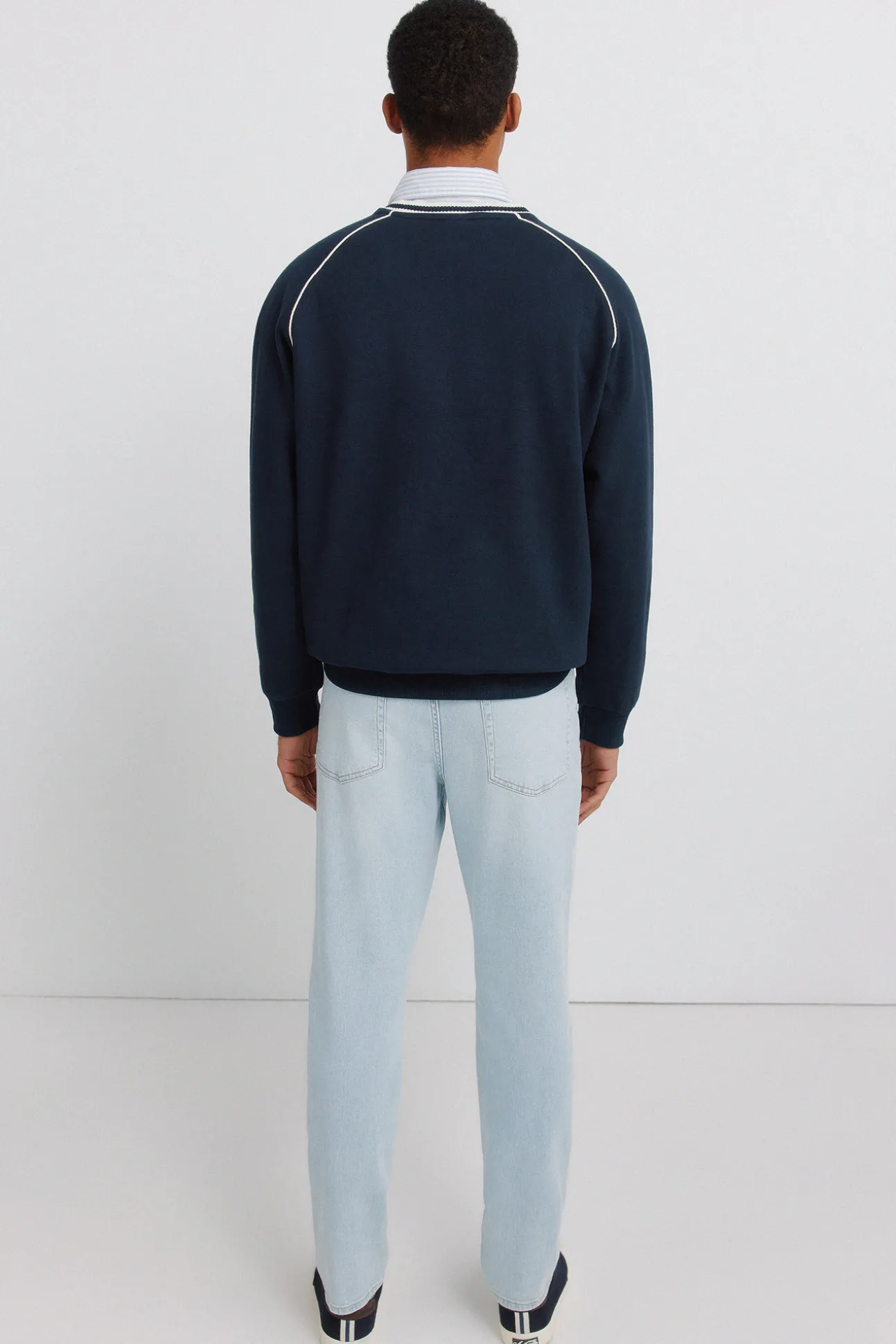 Jeans ultra-légers délavés clairs slim fit