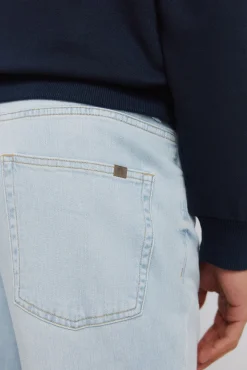 Jeans ultra-légers délavés clairs slim fit