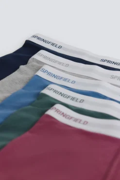 Lot de 5 boxers basiques en coton