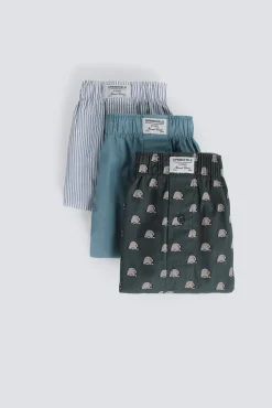 Lot de 3 cale&ccedil;ons &agrave; pois